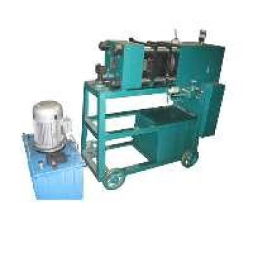 Rebar end upsetting machine